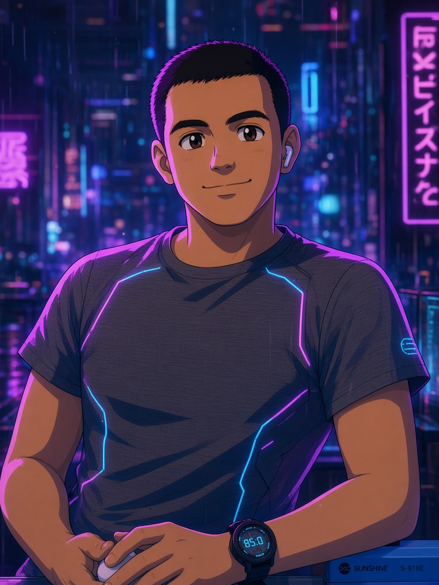 Javier Caceres — anime cyberpunk